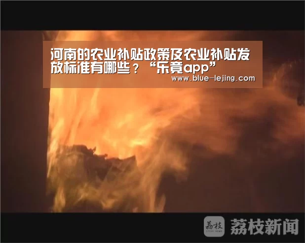 河南的农业补贴政策及农业补贴发放标准有哪些?“乐竟app”(图2) 乐竟体育平台官网